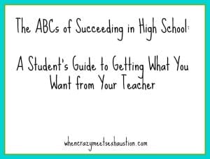 ABCs of Succeeding in HS